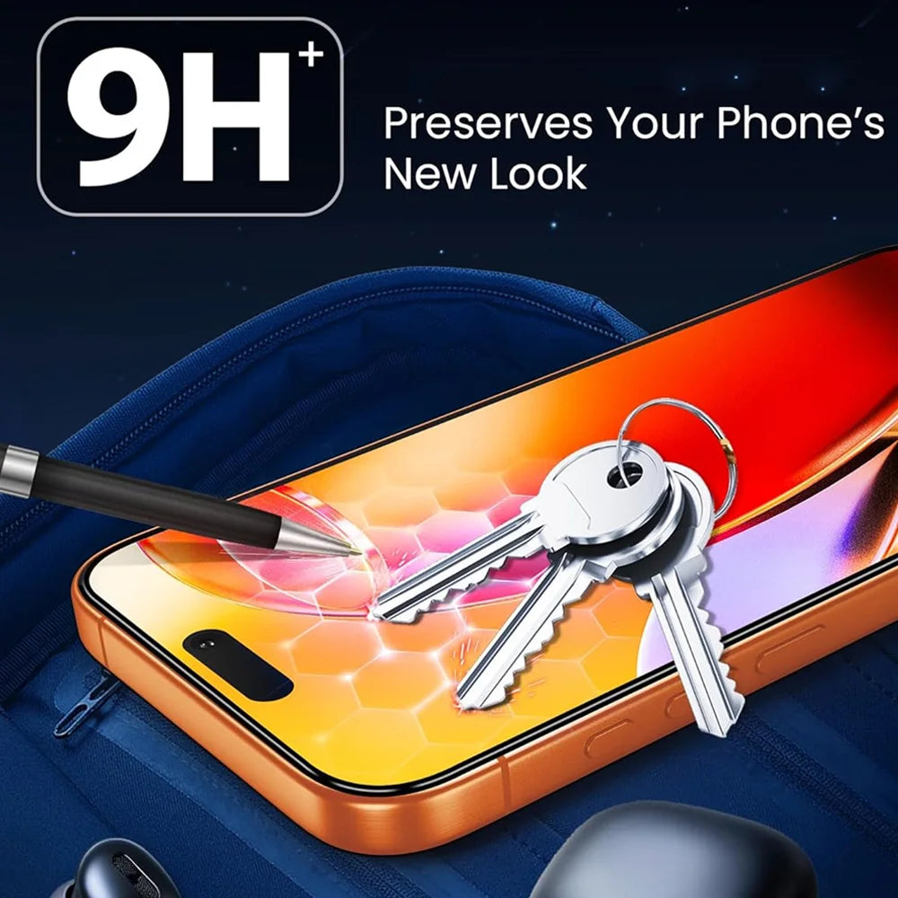Protection d'écran + objectif caméra pour iPhone 17 Pro Max