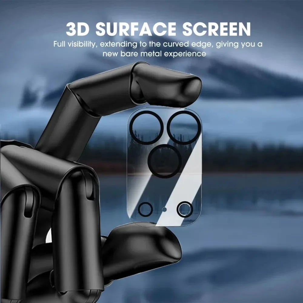 Protection d'écran + objectif caméra pour iPhone 17 Pro Max
